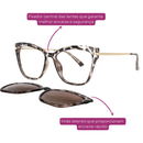 Óculos Clip on Claire (2 em 1)