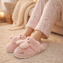 Pantufa da Coelhinha Serelepe 2 em 1 - Solado Antiderrapante