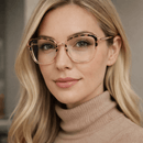 Armação de Óculos Gatinho Nila