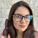 Óculos Clip On Núbia (2 em 1)