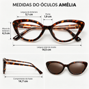 Óculos Clip On Vintage Amélia (2 em 1)