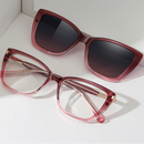 Óculos Gatinho Clip On Laura (2 em 1)