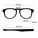 Armação de Óculos Dominique - Eleganzi