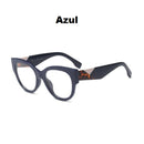 Armação de Óculos Gatinho Alícia