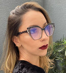 Armação de Óculos Gatinho Ayla - Eleganzi