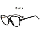 Armação de Óculos Gatinho Bella - Eleganzi
