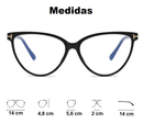 Armação de Óculos Gatinho Bianca - Eleganzi