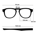 Armação de Óculos Gatinho Camille - Eleganzi