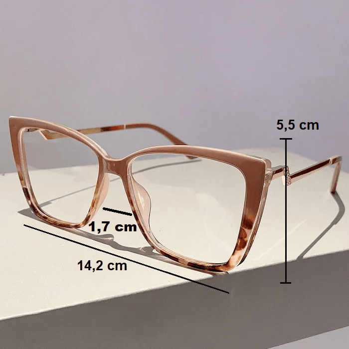 Armação de Óculos Gatinho Kalanda - Eleganzi