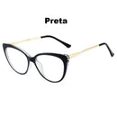 Armação de Óculos Gatinho Nicole - Eleganzi