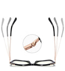 Armação de Óculos Quadrada Lia - Eleganzi