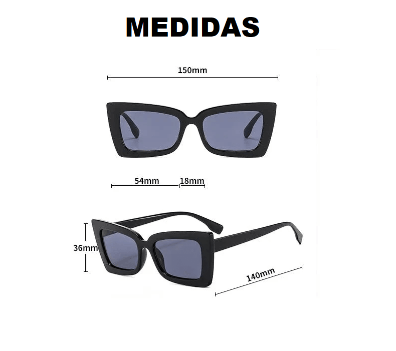 Armação de Óculos Quadrada Oli - Eleganzi