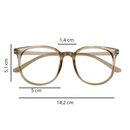 Armação de Óculos Redonda Lopy - Eleganzi