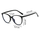 Armação de Óculos Redonda Stella - Eleganzi