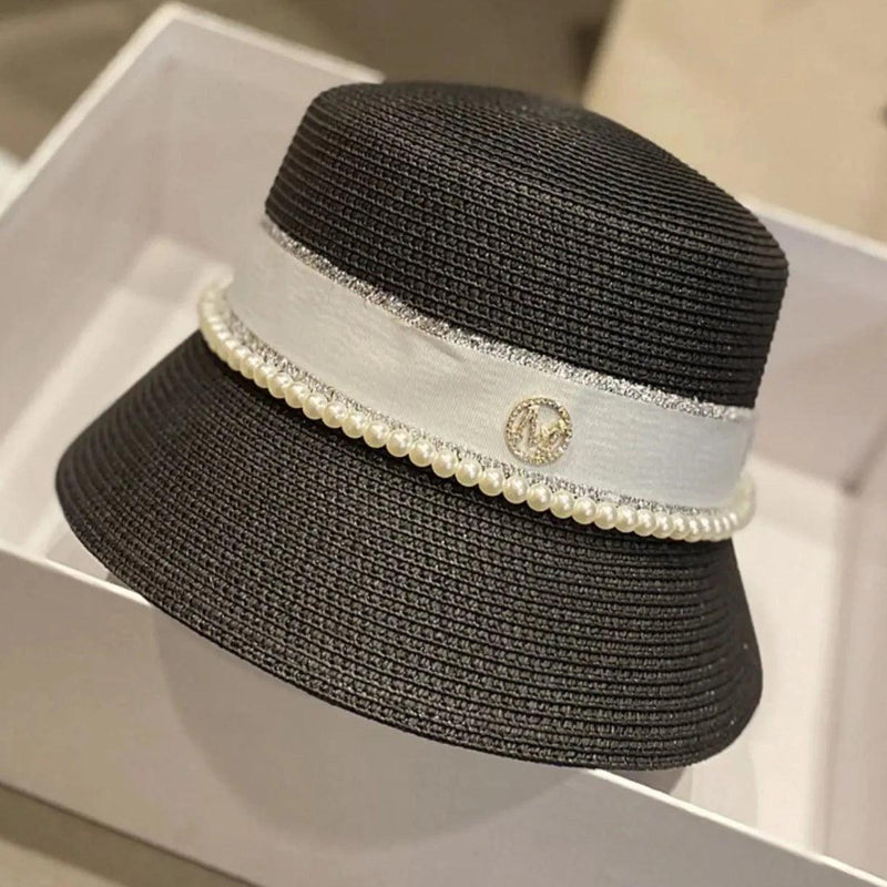Chapéu Bucket com Pérolas - Eleganzi