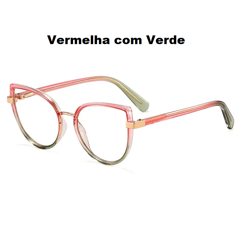 Armação de Óculos Gatinho Briana