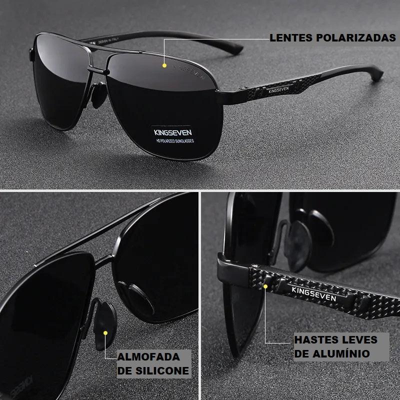 Óculos de Sol Aviador George - Eleganzi