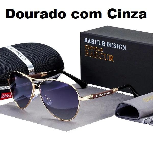 Óculos de Sol Aviador James - Eleganzi