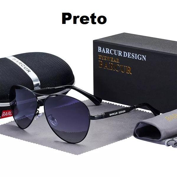 Óculos de Sol Aviador James - Eleganzi