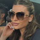 Óculos de Sol Oversized Rubia - Eleganzi