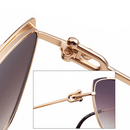 Óculos de Sol Oversized Rubia - Eleganzi