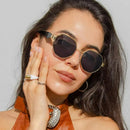 Óculos de Sol Poligonal Emy - Eleganzi