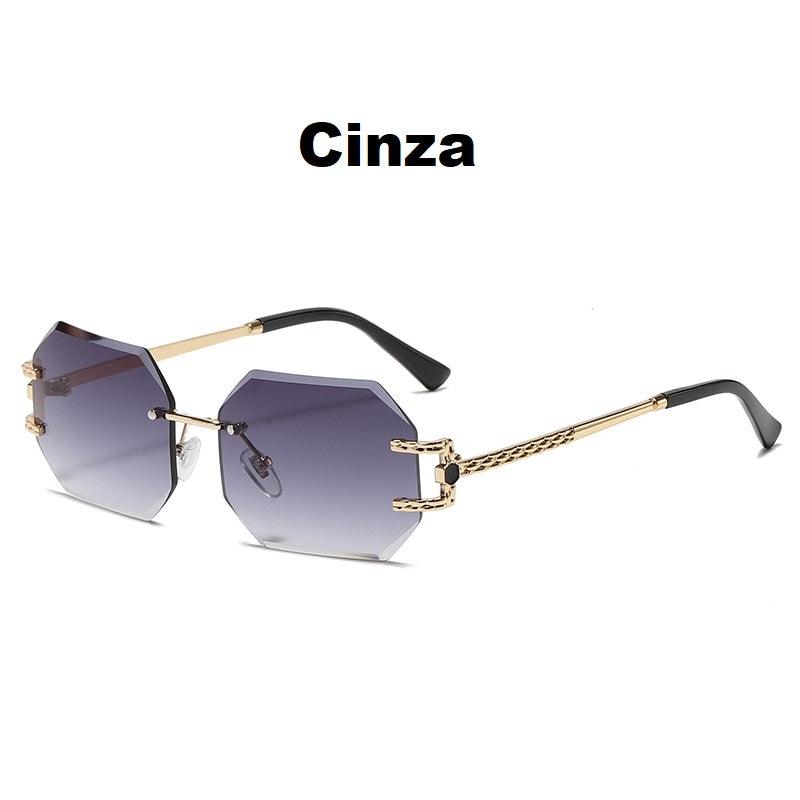 Óculos de Sol Poligonal Maeva - Eleganzi
