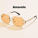 Óculos de Sol Poligonal Maeva - Eleganzi