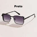 Óculos de Sol Quadrado Amélie - Eleganzi