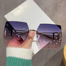 Óculos de Sol Quadrado Élodie - Eleganzi