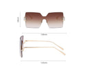 Óculos de Sol Quadrado Genevie - Eleganzi