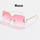 Óculos de Sol Quadrado Genevie - Eleganzi