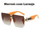 Óculos de Sol Quadrado Hanah - Eleganzi