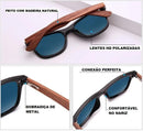Óculos de Sol Quadrado John - Eleganzi