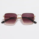 Óculos de Sol Quadrado Justine - Eleganzi