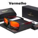 Óculos de Sol Quadrado Robert - Eleganzi