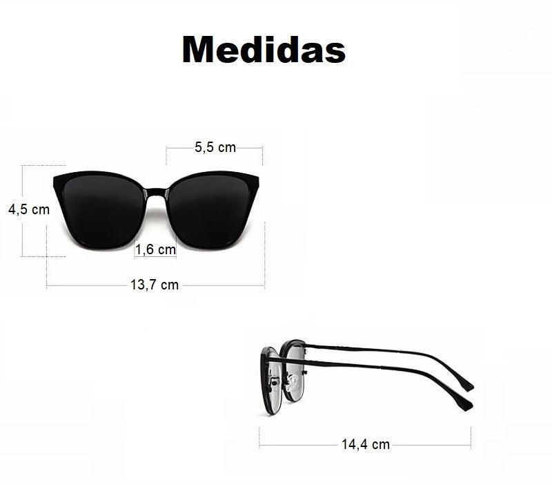 Óculos Gatinho Clip On Lucy (2 em 1) - Eleganzi