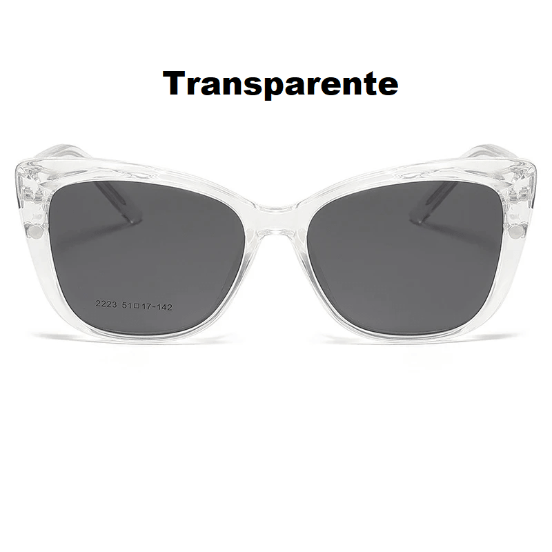 Óculos Gatinho Clip On Vick (2 em 1) - Eleganzi