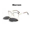 Óculos Gatinho Clip On Wendy (2 em 1) - Eleganzi