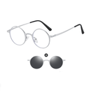 Óculos Redondo Clip On Eloá (2 em 1) - Eleganzi