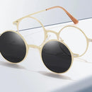 Óculos Redondo Clip On Eloá (2 em 1) - Eleganzi