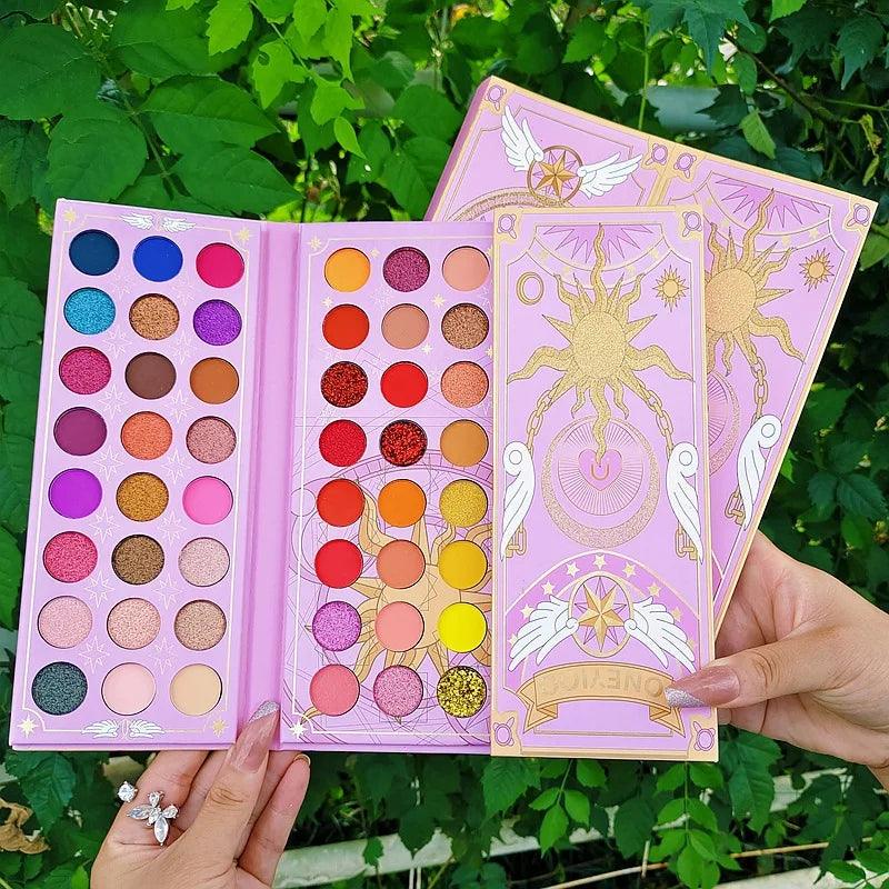 Paleta de Sombras com 96 Cores - Eleganzi