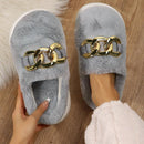 Pantufa Aura - Solado Antiderrapante - Eleganzi