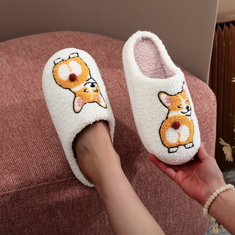 Pantufa Cachorrinho Bread - Solado Antiderrapante - Eleganzi