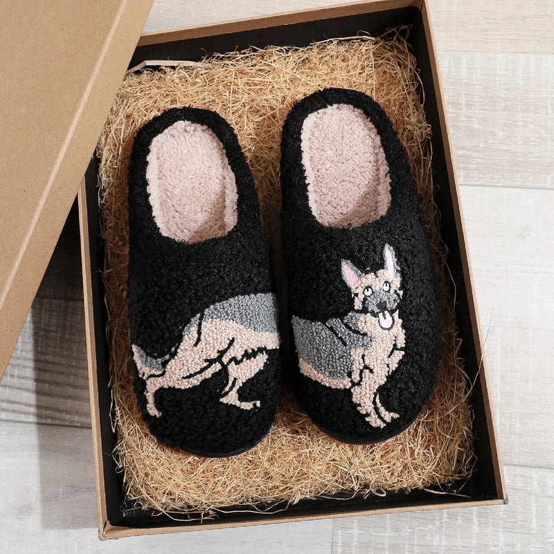 Pantufa Cachorrinho Duke - Solado Antiderrapante - Eleganzi