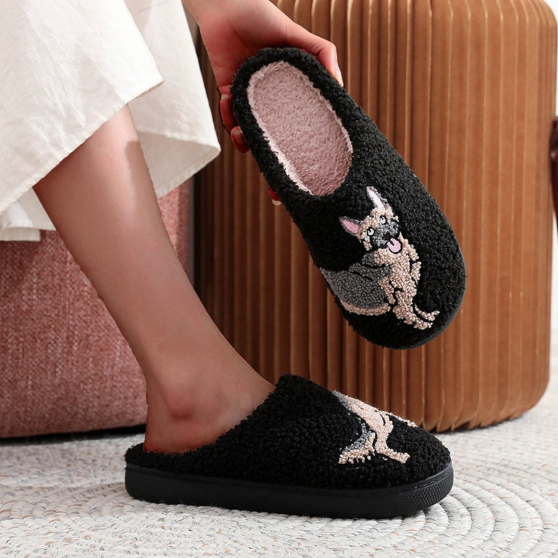 Pantufa Cachorrinho Duke - Solado Antiderrapante - Eleganzi