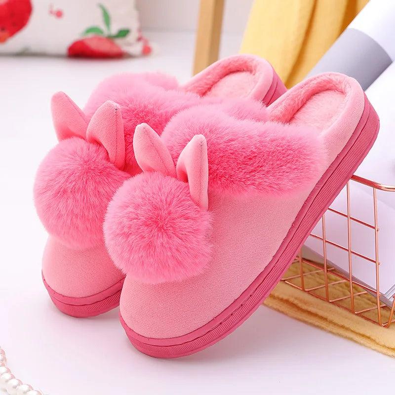 Pantufa Coelha Brisa - Solado Antiderrapante - Eleganzi