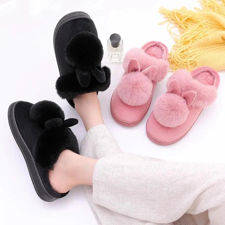 Pantufa Coelha Brisa - Solado Antiderrapante - Eleganzi