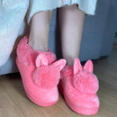 Pantufa Coelha Serena - Solado Antiderrapante - Eleganzi