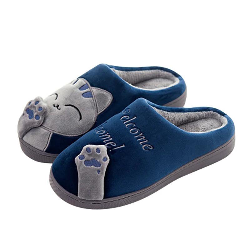 Pantufa Gata Poppy - Solado Antiderrapante - Eleganzi